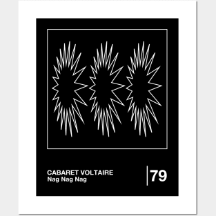 Cabaret Voltaire / Minimal Style Graphic Artwork Design Posters and Art
